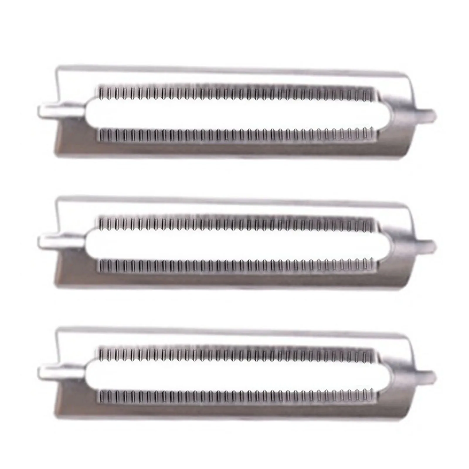 3PCS Replacement Blades For Peeler Stainless Steel Melon Peeling Blades Double&Single Peeler Vegetable Asparagus Peeler
3PCS Replacement Blades For Peeler Stainless Steel Melon Peeling Blades Double&Single Peeler Vegetable Asparagus Peeler