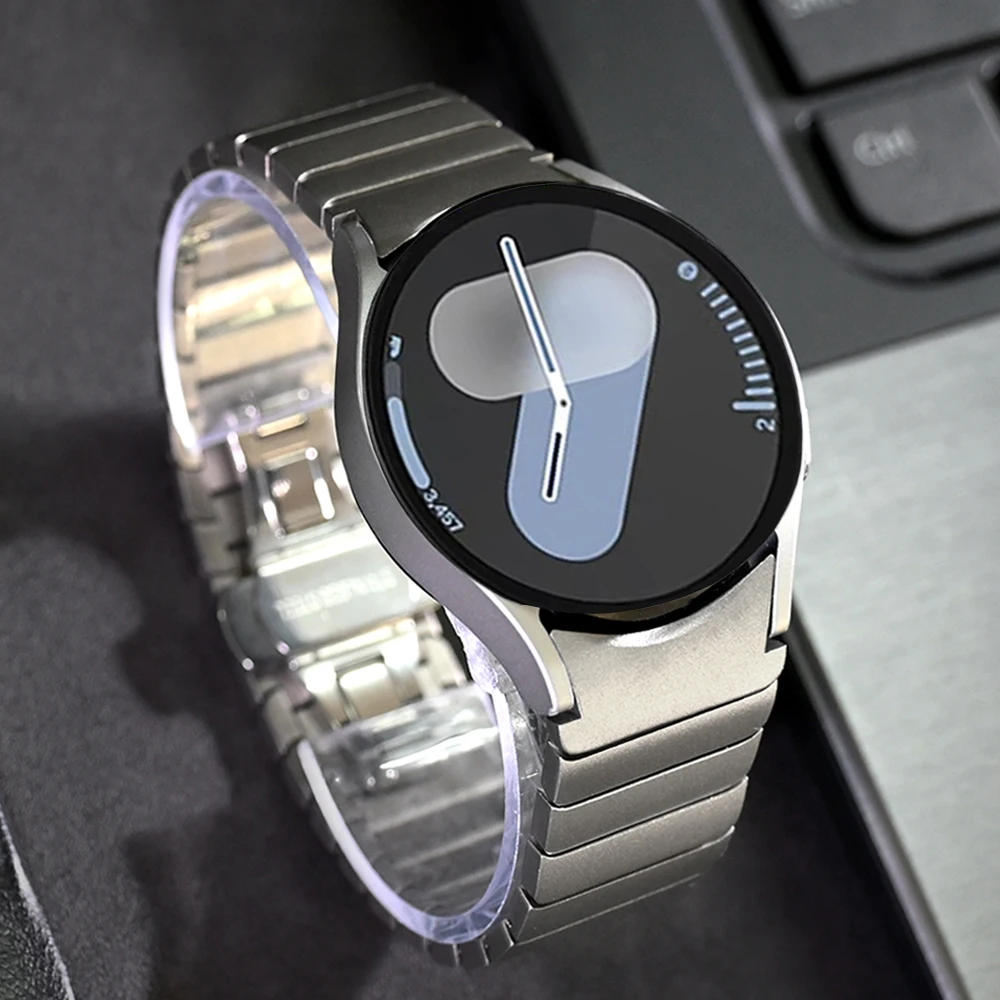 Stainless Steel Link Bracelet for Samsung Galaxy Watch 7 FE 4 5 6 40 44mm 6/4 Classic 42 46mm 43 47mm 5 Pro 45mm No Gaps Band
Stainless Steel Link Bracelet for Samsung Galaxy Watch 7 FE 4 5 6 40 44mm 6/4 Classic 42 46mm 43 47mm 5 Pro 45mm No Gaps Band