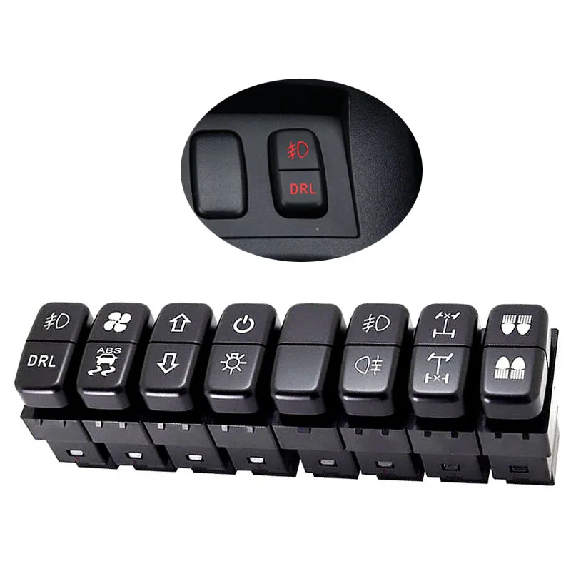1pc Car Dual Key Switch LED Fog Lights Differential Headlight Power Switch Button For Mitsubishi ASX LancerEX Pajero V73 V93 V97
1pc Car Dual Key Switch LED Fog Lights Differential Headlight Power Switch Button For Mitsubishi ASX LancerEX Pajero V73 V93 V97