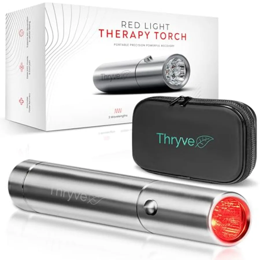 Infrared and Red Light Therapy Torch for Body Face Eyes Hair and Knee Wellness Support Portable Infrared Wand for Relaxation Mu
Infrared and Red Light Therapy Torch for Body Face Eyes Hair and Knee Wellness Support Portable Infrared Wand for Relaxation Mu