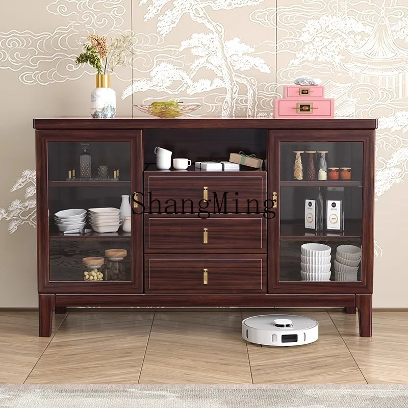 HJ new Chinese-style solid wood dining side cabinet, simple foyer against the wall, high-end storage entrance cabinet
HJ new Chinese-style solid wood dining side cabinet, simple foyer against the wall, high-end storage entrance cabinet