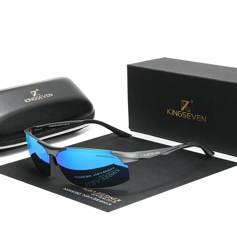 KINGSEVEN Genuine Polarized Men Aluminum Sunglasses Driving Mirror Lens Male Sun Glasses Aviation Women For Men Eyewear
KINGSEVEN Genuine Polarized Men Aluminum Sunglasses Driving Mirror Lens Male Sun Glasses Aviation Women For Men Eyewear