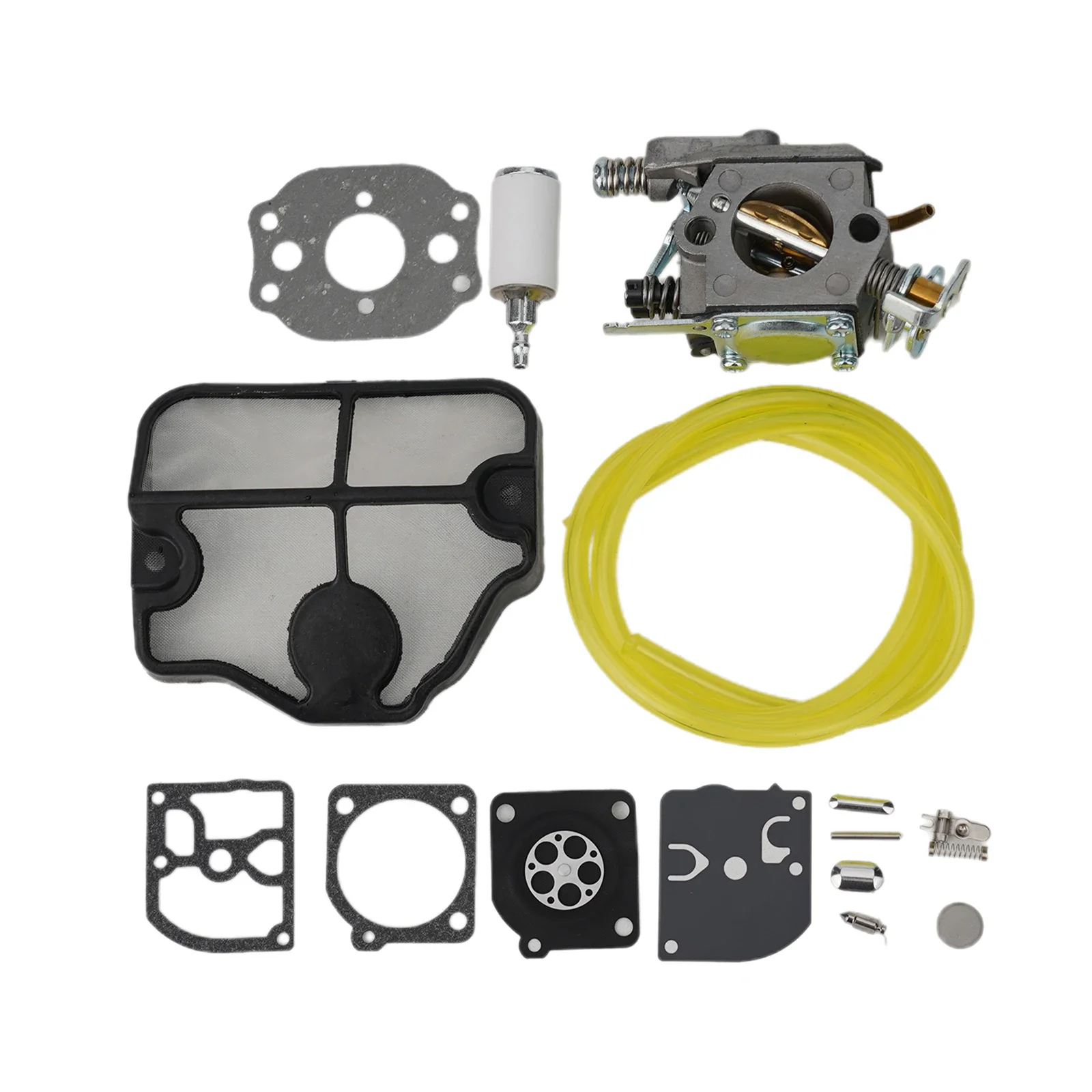 Keep Your Chainsaw Running Like New with this Premium Carburetor Kit, Easy to Install and Long Lasting Performance
Keep Your Chainsaw Running Like New with this Premium Carburetor Kit, Easy to Install and Long Lasting Performance
