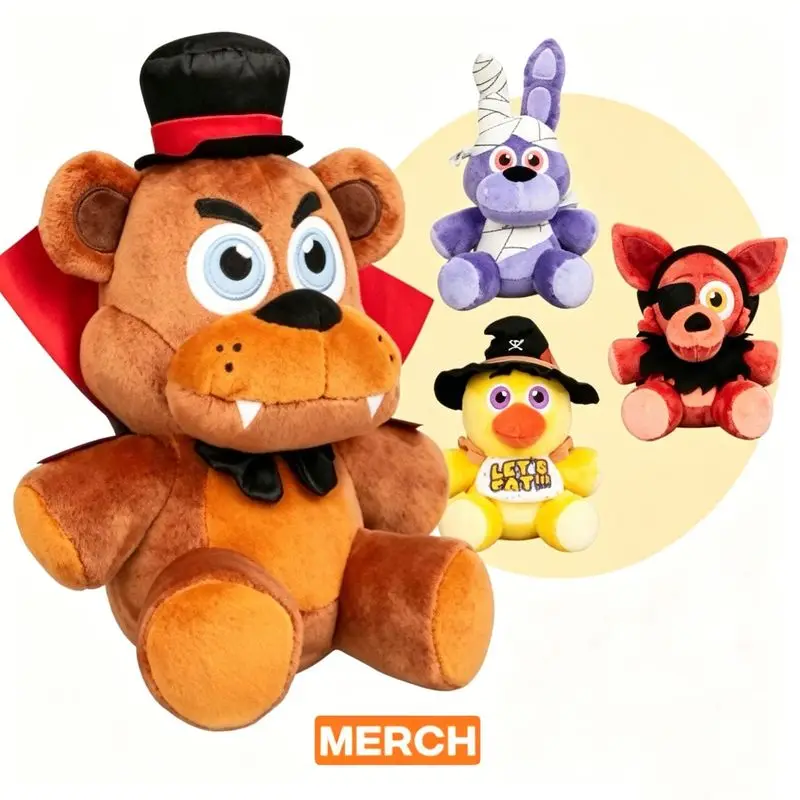Plush Stuffed Animal Toy Set Bear Bunny Fox Duck, Cute Sitting Halloween Gift for Kids Soft Plushie Doll
Plush Stuffed Animal Toy Set Bear Bunny Fox Duck, Cute Sitting Halloween Gift for Kids Soft Plushie Doll