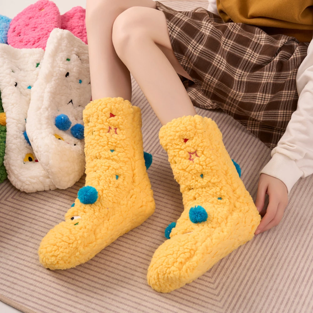 Ultra-thick Cashmeres Thick Slipper Socks for Women Girls Fleeces Soft Thick House Socks for Winter Autumn Sleeping Warm Socks
Ultra-thick Cashmeres Thick Slipper Socks for Women Girls Fleeces Soft Thick House Socks for Winter Autumn Sleeping Warm Socks