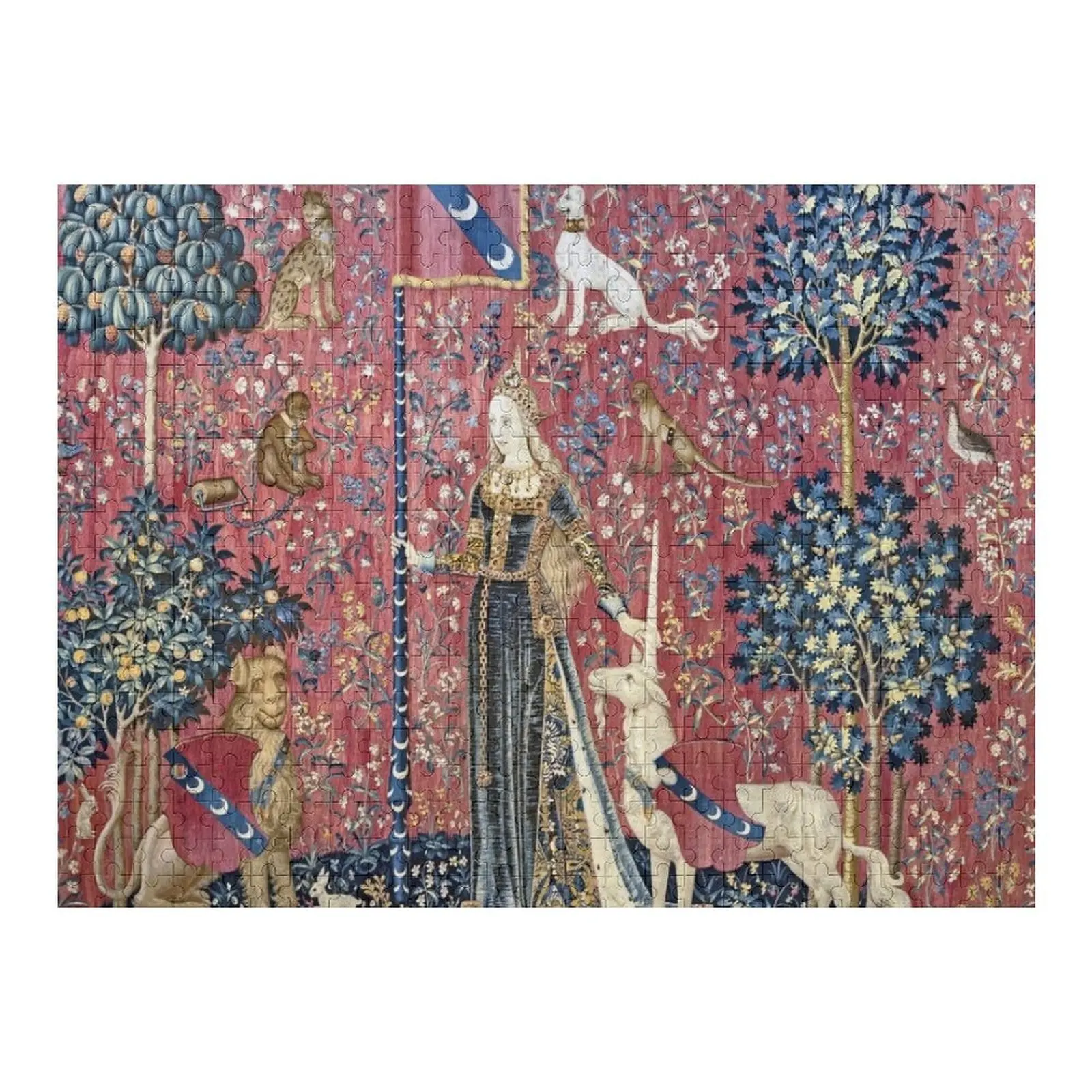 The Lady and the Unicorn touch : La Dame à la licorne Le toucher: La Dame a licorne Jigsaw Puzzle Wood Animals Puzzle
The Lady and the Unicorn touch : La Dame à la licorne Le toucher: La Dame a licorne Jigsaw Puzzle Wood Animals Puzzle