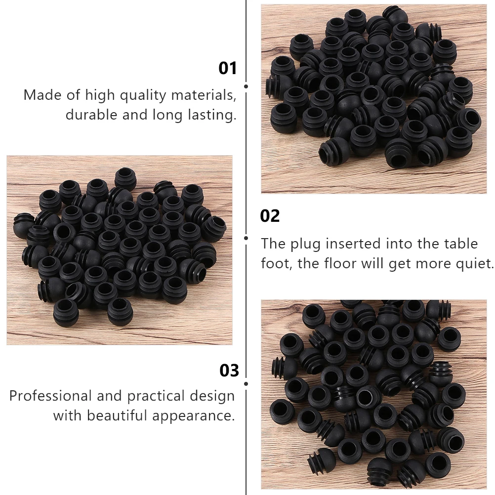 50pcs Chair Foot Pads Furniture Leg Caps Table Glides Non-slip Plastic Plugs Round End Caps for Floor Protection
50pcs Chair Foot Pads Furniture Leg Caps Table Glides Non-slip Plastic Plugs Round End Caps for Floor Protection