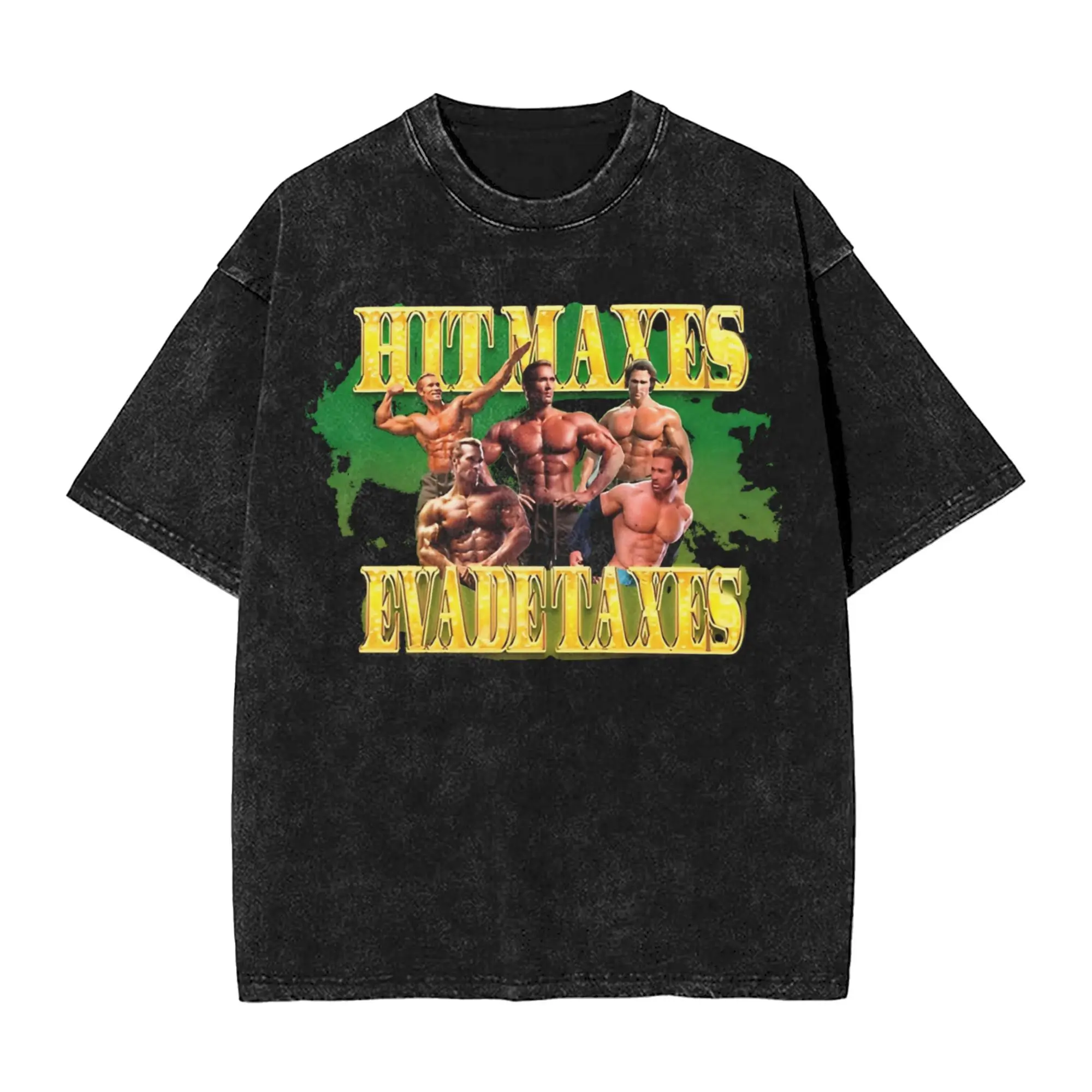 Hit Maxes Evade Taxes O'hearn T Shirt Hip Hop Washed Short Sleeve Oversize T-Shirts Retro Men Women Streetwear Tee Shirt
Hit Maxes Evade Taxes O'hearn T Shirt Hip Hop Washed Short Sleeve Oversize T-Shirts Retro Men Women Streetwear Tee Shirt