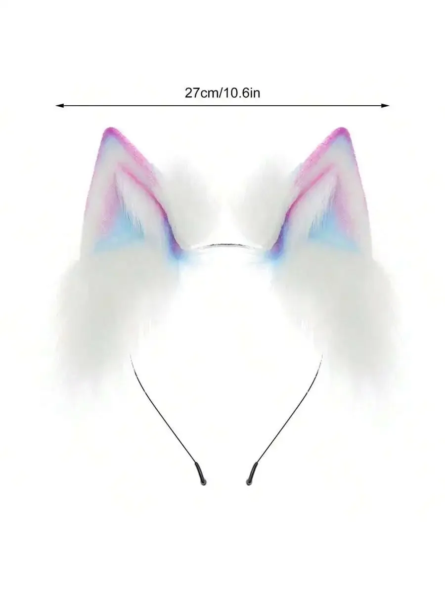 Adult Fuzzy Wolf Ears Headband For Halloween Cosplay Party
Adult Fuzzy Wolf Ears Headband For Halloween Cosplay Party