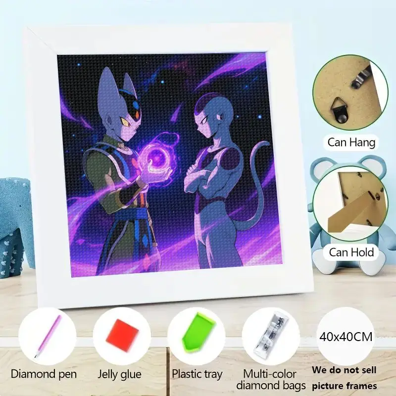 1 шт. Dragon Ball Super Beerus & Frieza 5D полный дрель комплект алмазной живописи, сделай сам аниме Манга Бог разрушения горный хрусталь вышивка
1 шт. Dragon Ball Super Beerus & Frieza 5D полный дрель комплект алмазной живописи, сделай сам аниме Манга Бог разрушения горный хрусталь вышивка