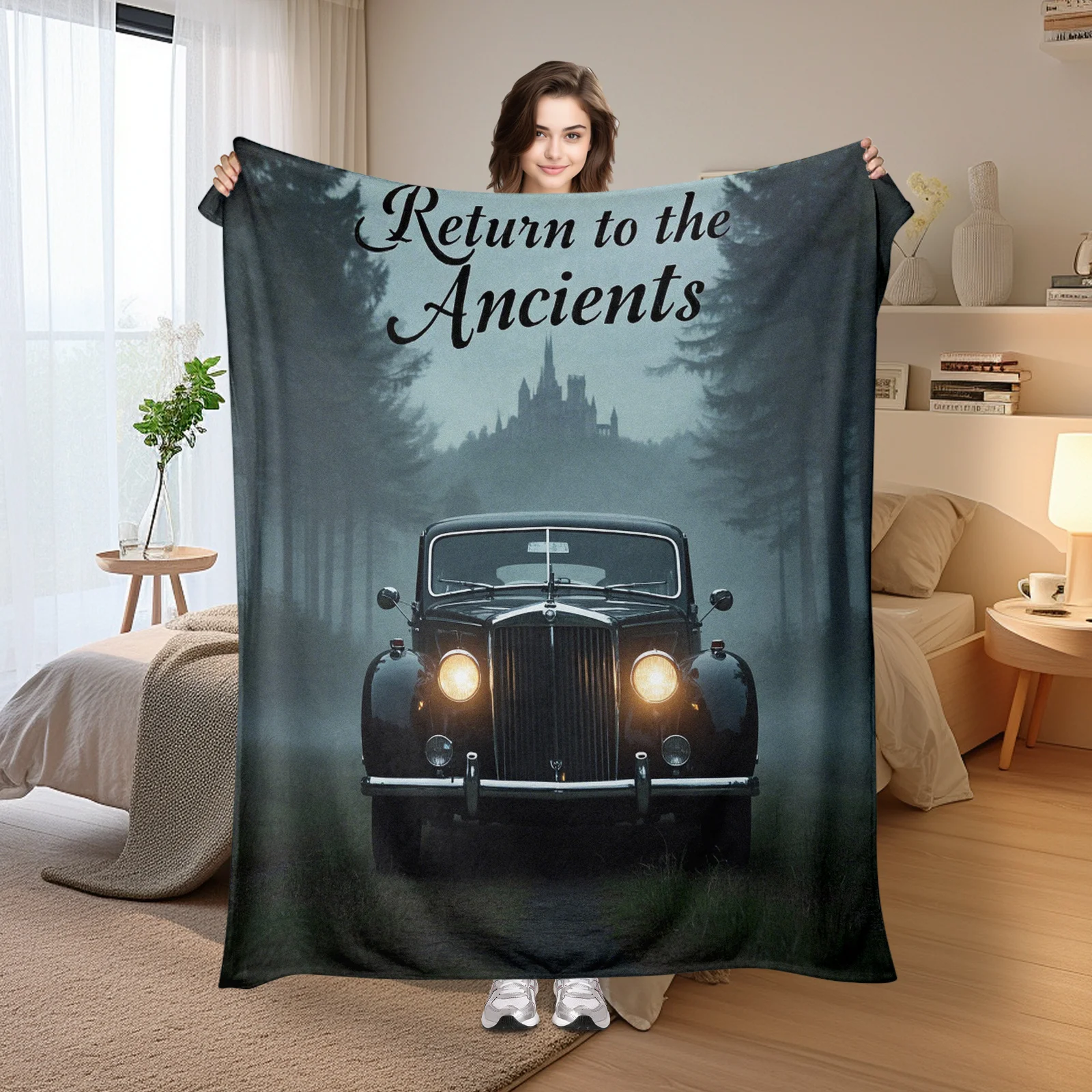 Black Retro Classic Car Forest Blanket For A Vintage And Timeless Design Ideal For Home Decor Or Outdoor Adventure Enthusiasts
Black Retro Classic Car Forest Blanket For A Vintage And Timeless Design Ideal For Home Decor Or Outdoor Adventure Enthusiasts