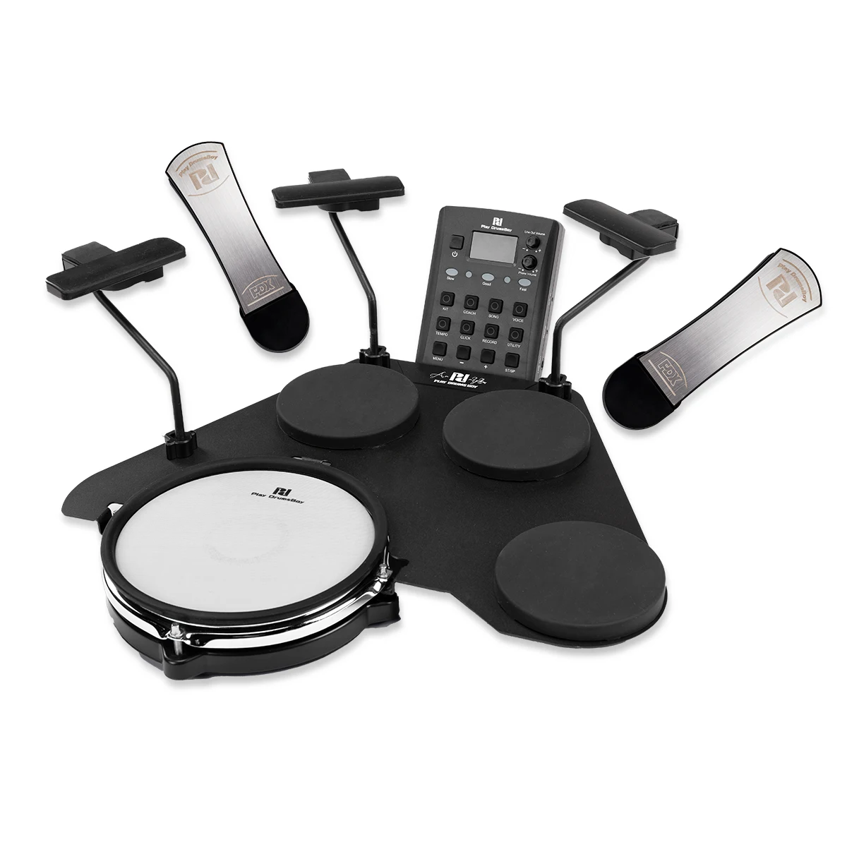 High Grade Portable Lightweight Electronic Drum Kit Convenient for Backpackers Hand Percussion Style
High Grade Portable Lightweight Electronic Drum Kit Convenient for Backpackers Hand Percussion Style