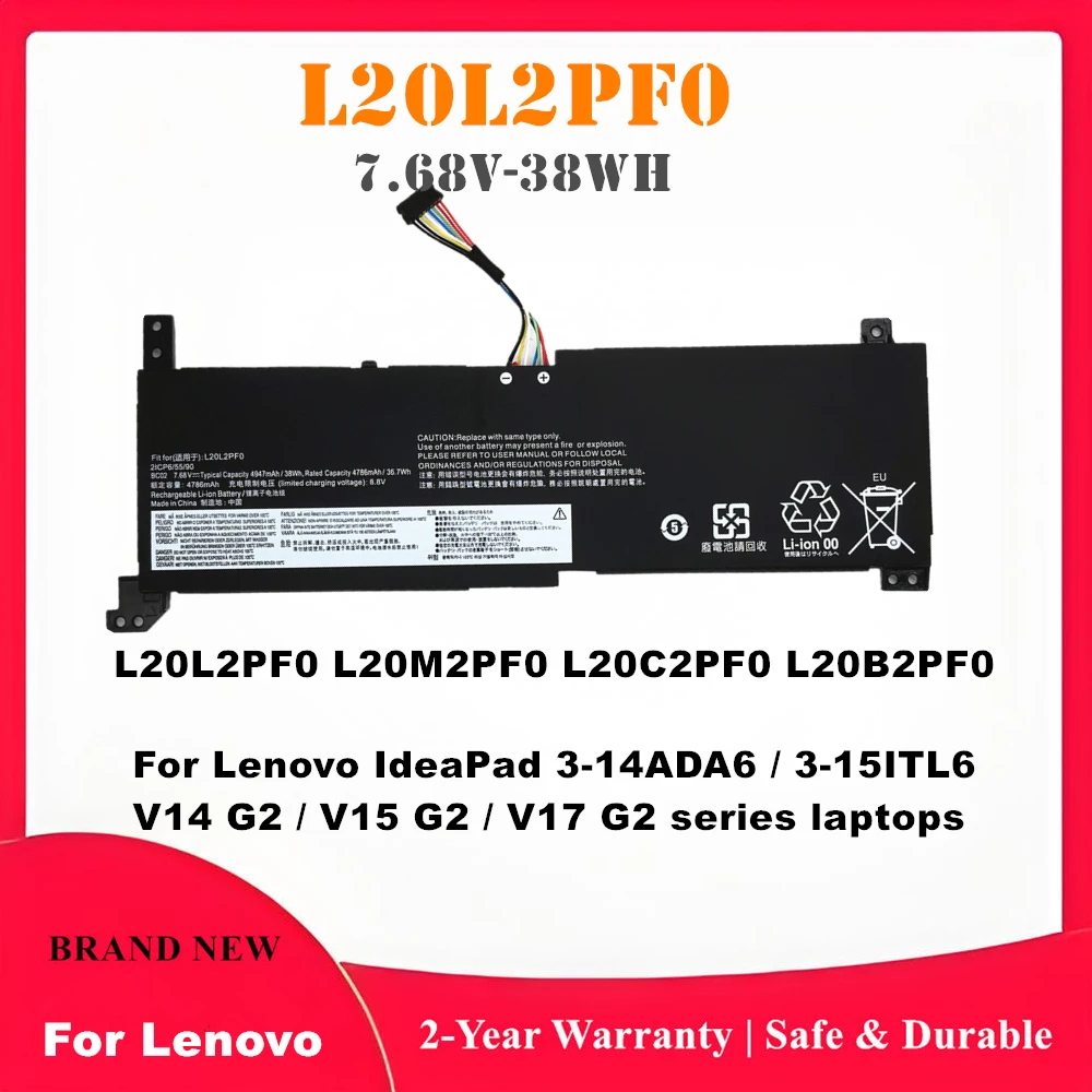 L20L2PF0 Laptop Battery For L20B2PF0 L20C2PF0 L20D2PF0 L20L2PF0 L20M2PF0 L20L3PF0 L20C3PF0 L20M3PF0 L21D3PF0 L21M3PF1
L20L2PF0 Laptop Battery For L20B2PF0 L20C2PF0 L20D2PF0 L20L2PF0 L20M2PF0 L20L3PF0 L20C3PF0 L20M3PF0 L21D3PF0 L21M3PF1