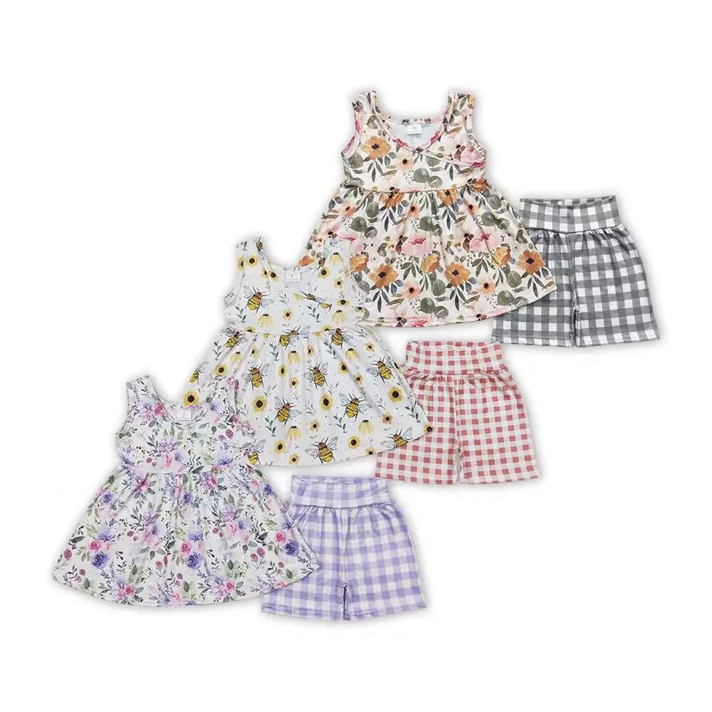 Boutique wholesale clothing Toddler girls pink rose Outfits Clothes Baby Short Sleeves floral pajamas Kids new arrival sets
Boutique wholesale clothing Toddler girls pink rose Outfits Clothes Baby Short Sleeves floral pajamas Kids new arrival sets