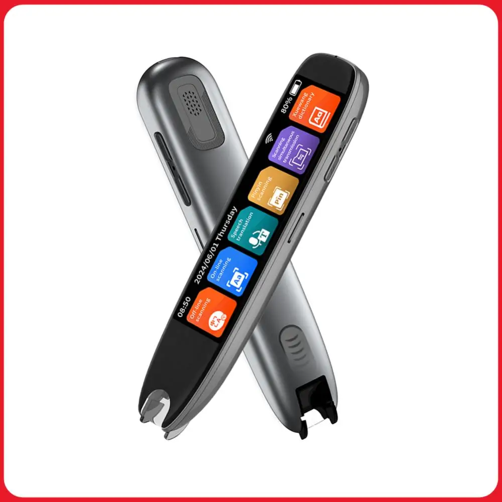 Translation Pen 142 Languages Smart Scanner Translator Pen Intelligent Scanning Point Reading Recording Pen for Teacher Student
Translation Pen 142 Languages Smart Scanner Translator Pen Intelligent Scanning Point Reading Recording Pen for Teacher Student