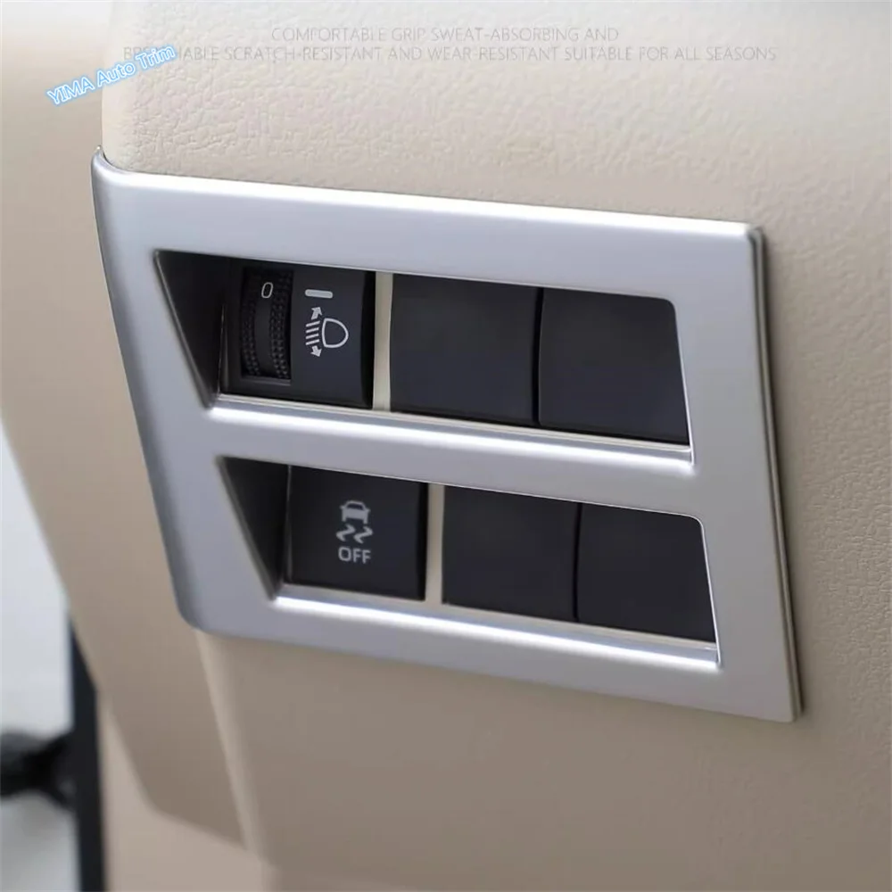 Matte Steering Wheel / Window Lift Button / Gear Shift Box Cover Trim For Toyota Land Cruiser 300 LC300 2021 - 2024 Accessories
Matte Steering Wheel / Window Lift Button / Gear Shift Box Cover Trim For Toyota Land Cruiser 300 LC300 2021 - 2024 Accessories