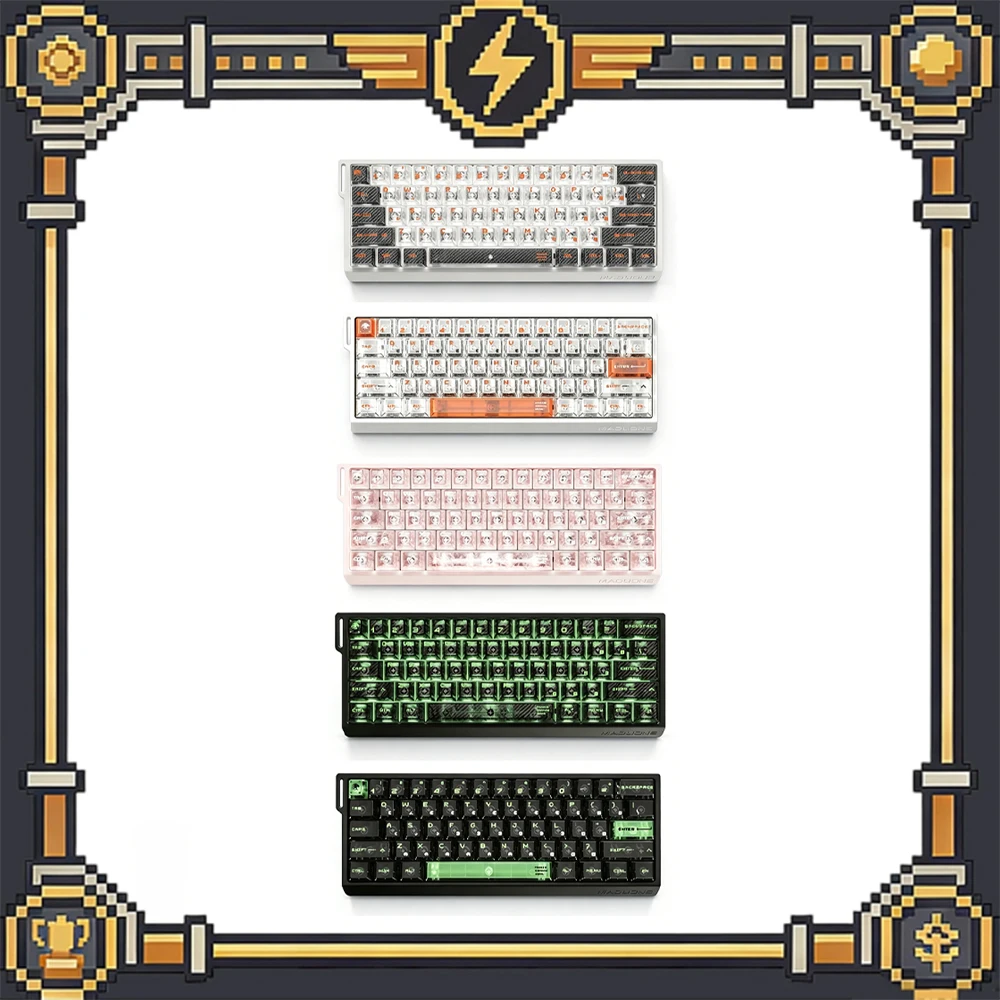 FGG Madlions MAD60 V2 /MAD68 V2 Magnetic Switch Keyboard Wired 8000Hz Polling Rate RT0.001mm Gaming Keyboard PC Accessories
FGG Madlions MAD60 V2 /MAD68 V2 Magnetic Switch Keyboard Wired 8000Hz Polling Rate RT0.001mm Gaming Keyboard PC Accessories