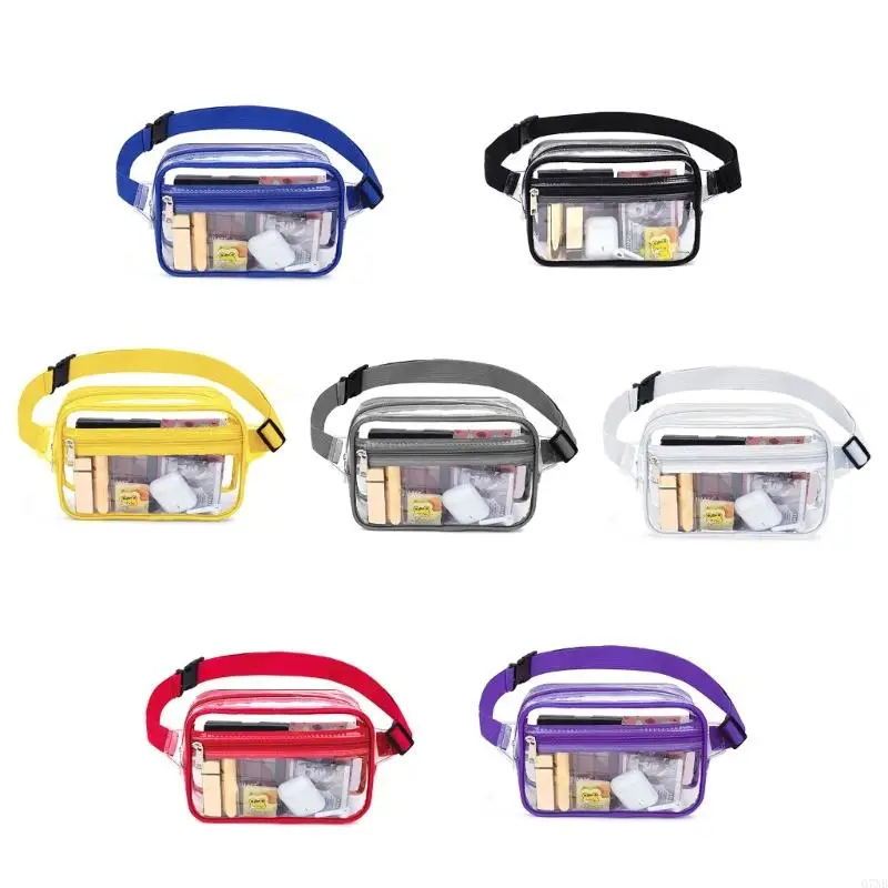 G7NB Waist Bag Purse Concerts Bag Transparent Adjustable Belt Bag for Sports, Travel
G7NB Waist Bag Purse Concerts Bag Transparent Adjustable Belt Bag for Sports, Travel