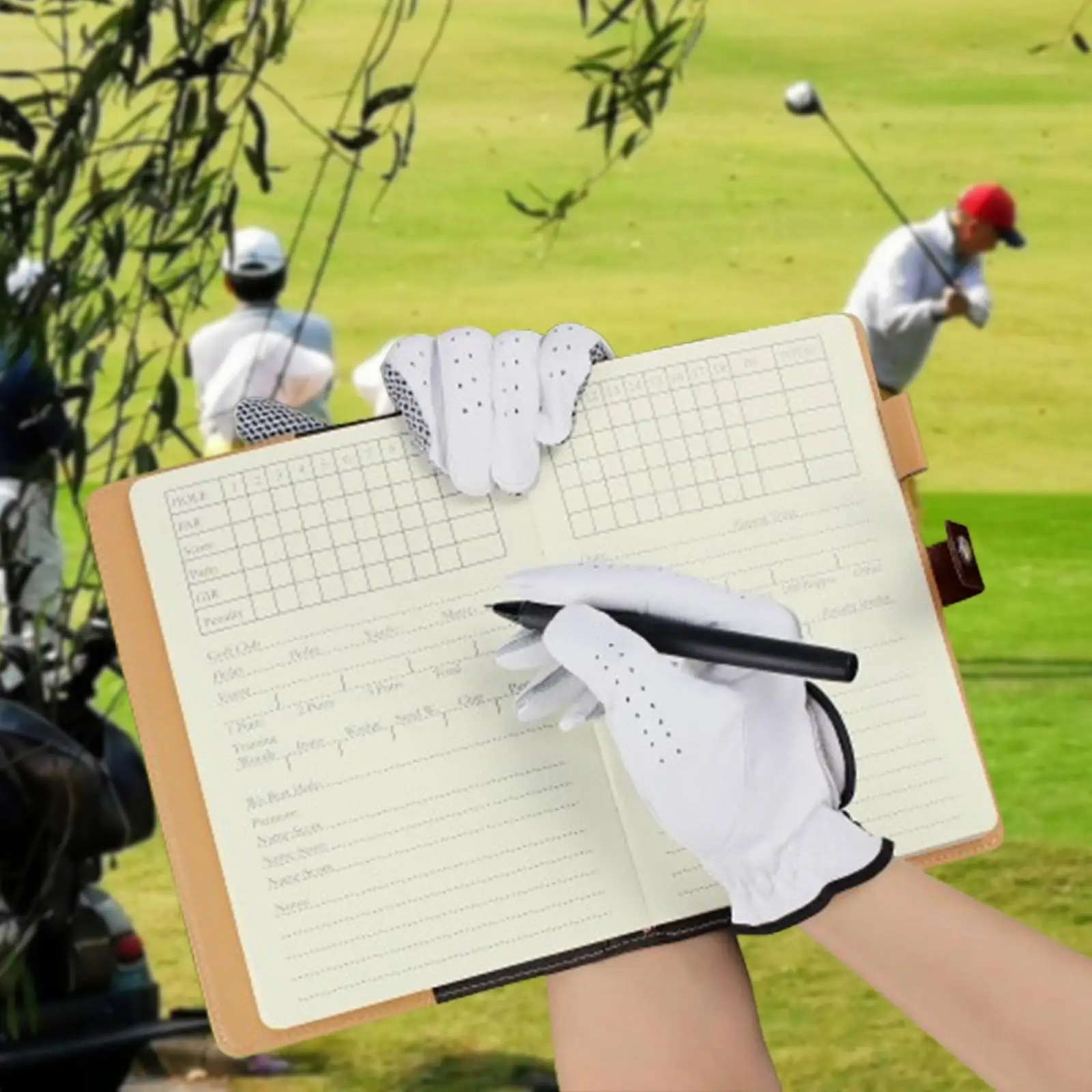 Golf Notes Book Golf Tournament Scorebook Golf Scorecard Book Golf Journal Log