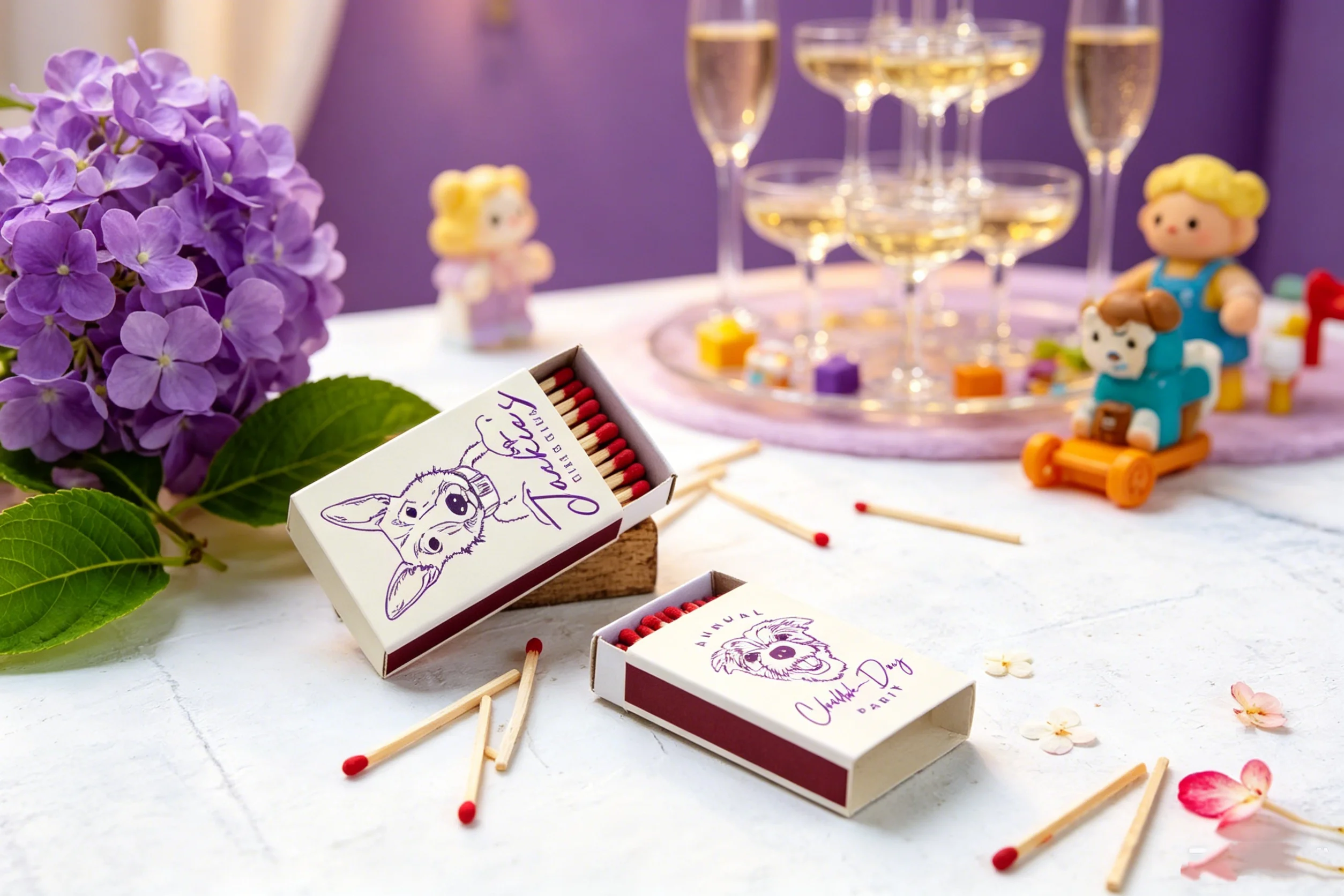 Custom Pet Matchboxes - Personalized Dog Cat Favor Gifts - Retro Safety Matches for Wedding, Bachelorette, Housewarming & Animal
Custom Pet Matchboxes - Personalized Dog Cat Favor Gifts - Retro Safety Matches for Wedding, Bachelorette, Housewarming & Animal