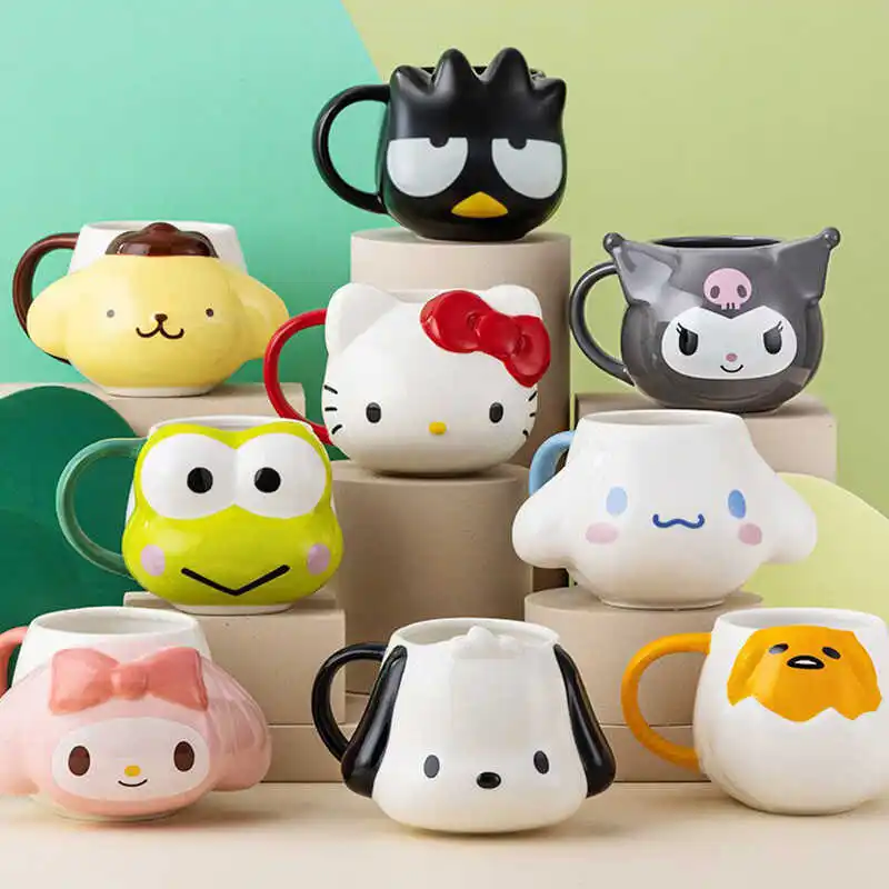 Sanrio Hello Kitty Ceramic Embossed Mug Cup Female Household Cute Girls Kuromi Melody Office Coffee Milk Drinking Bottles Gifts
Sanrio Hello Kitty Ceramic Embossed Mug Cup Female Household Cute Girls Kuromi Melody Office Coffee Milk Drinking Bottles Gifts