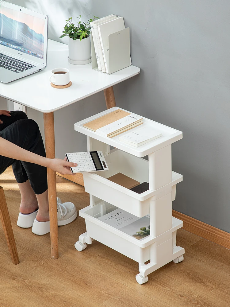 Trolley Rack Floor Bedroom Kitchen Mobile Snack Bathroom Bathroom Storage Storage Rack
Trolley Rack Floor Bedroom Kitchen Mobile Snack Bathroom Bathroom Storage Storage Rack