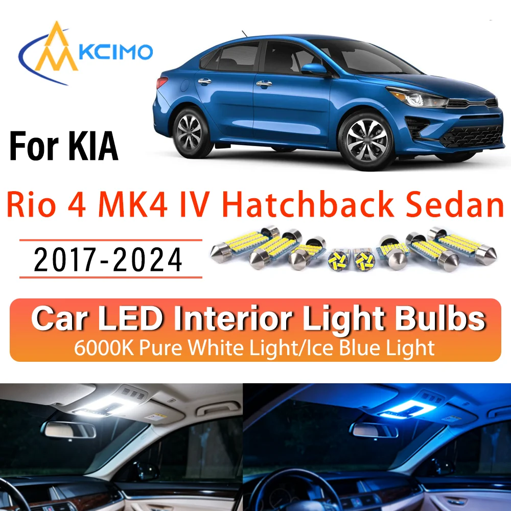 For KIA Rio 4 MK4 IV Hatchback Sedan 2017-2024 Persistent Glow LED Light Kit Replacement Dome Map Trunk Cabin Lamps Upgrade
For KIA Rio 4 MK4 IV Hatchback Sedan 2017-2024 Persistent Glow LED Light Kit Replacement Dome Map Trunk Cabin Lamps Upgrade