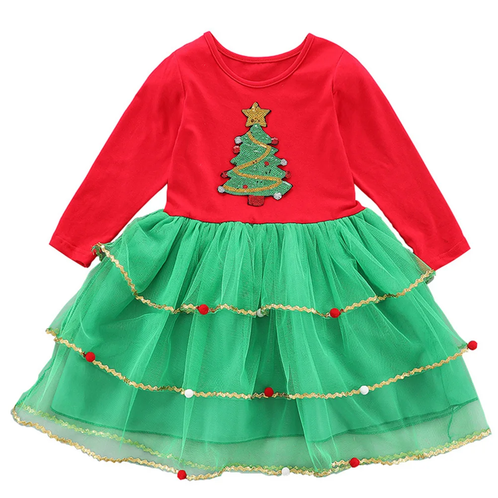 Girl Party Tutu Dress Children's Christmas Tree Girls' Sequins Cotton Gauze Yarn Skirt
Girl Party Tutu Dress Children's Christmas Tree Girls' Sequins Cotton Gauze Yarn Skirt