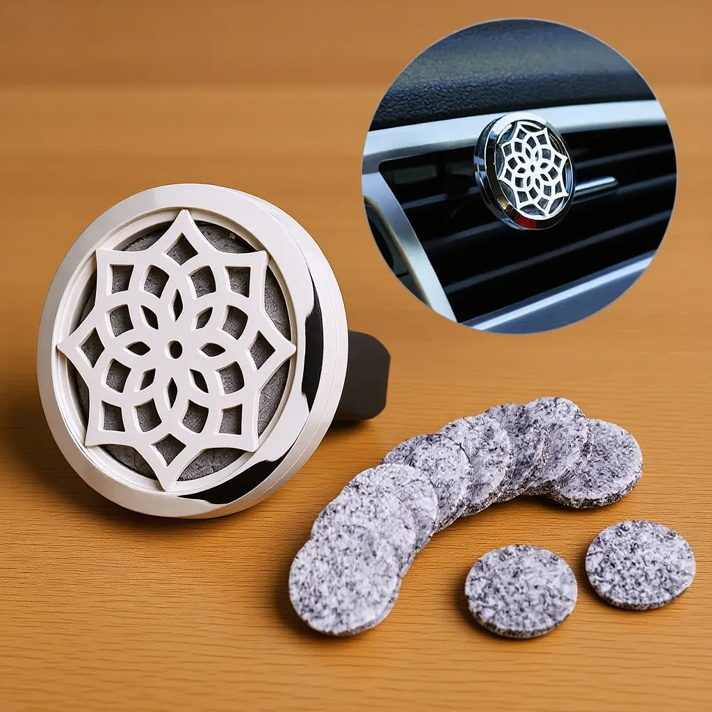 Аромадиффузор-клипса в форме подсолнуха из нержавеющей стали 316L для автомобиля и дома, с 10 моющимися войлочными вкладышами
Аромадиффузор-клипса в форме подсолнуха из нержавеющей стали 316L для автомобиля и дома, с 10 моющимися войлочными вкладышами