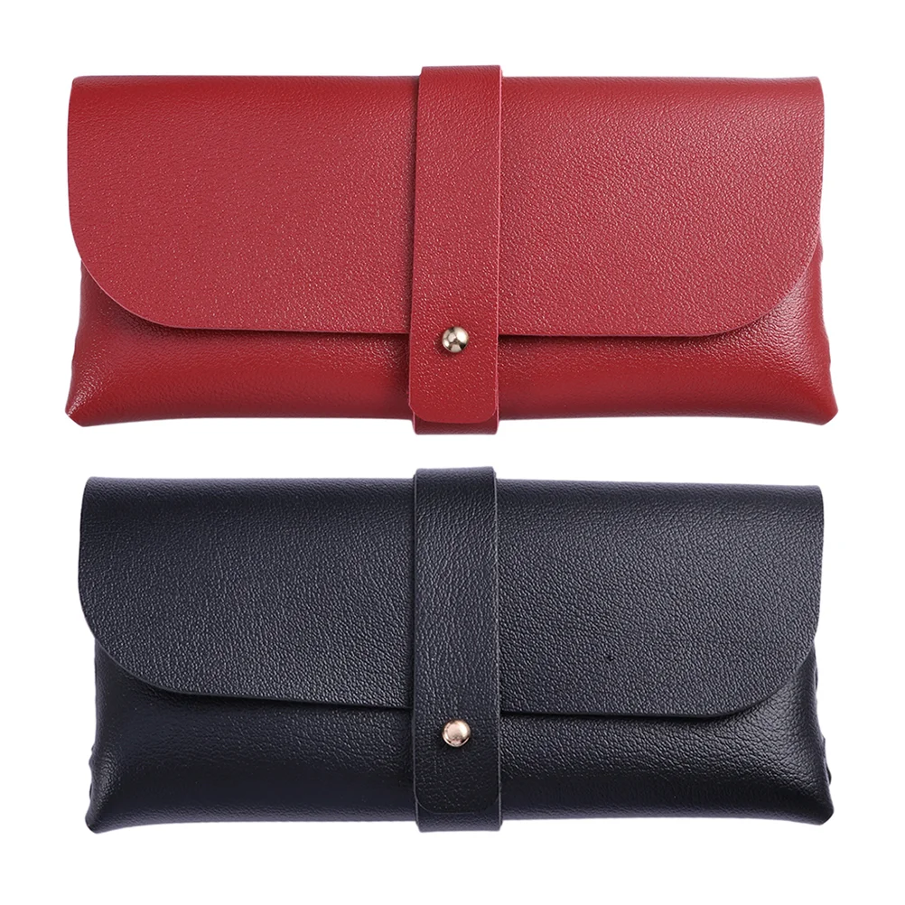 2Pcs Glasses Soft PVC Sunglasses Storage Soft Glasses Case Bag Eyeglass Cases Lightweight Protective Portable Compact Size
2Pcs Glasses Soft PVC Sunglasses Storage Soft Glasses Case Bag Eyeglass Cases Lightweight Protective Portable Compact Size