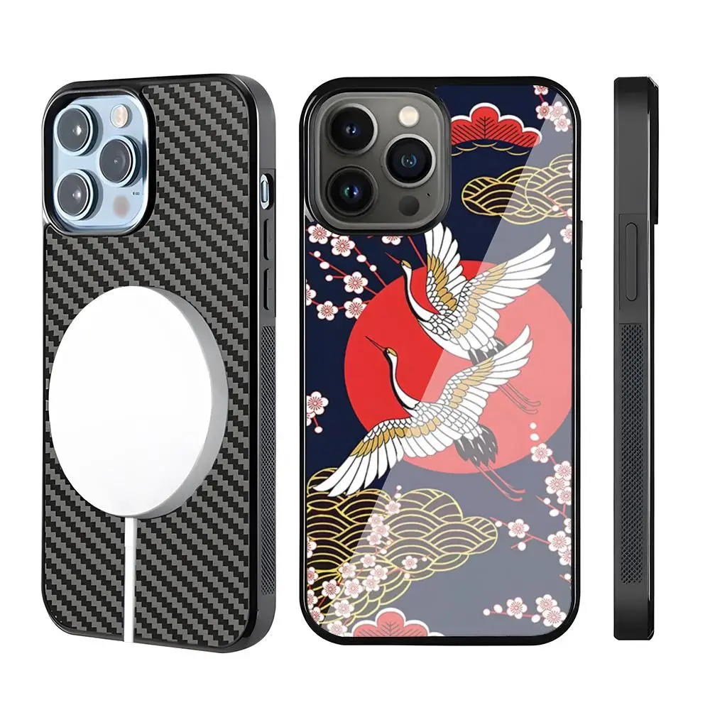 Crane Koi Chinese Style Phone Case For Magsafe For IPhone 16 15 14 13 12 11 Plus Pro Max Mirror Acrylic Cover TPU
Crane Koi Chinese Style Phone Case For Magsafe For IPhone 16 15 14 13 12 11 Plus Pro Max Mirror Acrylic Cover TPU