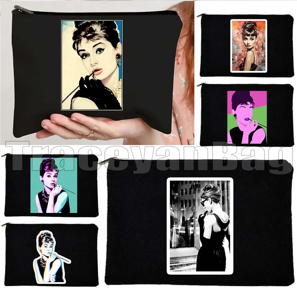 Retro AUDREY HEPBURN Vintage 1974 Breakfast Print Fan Cute Gift Canvas Cosmetic Bags Makeup Toilet Bag Pencil Case Zipper Pouch
Retro AUDREY HEPBURN Vintage 1974 Breakfast Print Fan Cute Gift Canvas Cosmetic Bags Makeup Toilet Bag Pencil Case Zipper Pouch