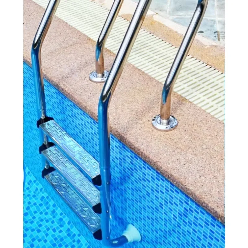 Anti-Rust Stainless Steel Swimming Pool Access Ladder With Smooth Steps, For All Standard Home And Outdoor Swimming Pool Layout
Anti-Rust Stainless Steel Swimming Pool Access Ladder With Smooth Steps, For All Standard Home And Outdoor Swimming Pool Layout