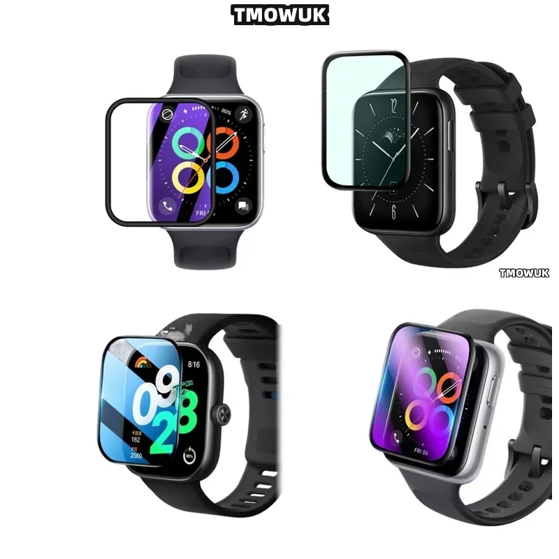 For OPPO Watch 2 3 4 Pro SE Free Band 2 42mm 46mm - 3D Curved Anti-Scratch Soft Flexible PMMA Full Cover Screen Protective Film
For OPPO Watch 2 3 4 Pro SE Free Band 2 42mm 46mm - 3D Curved Anti-Scratch Soft Flexible PMMA Full Cover Screen Protective Film
