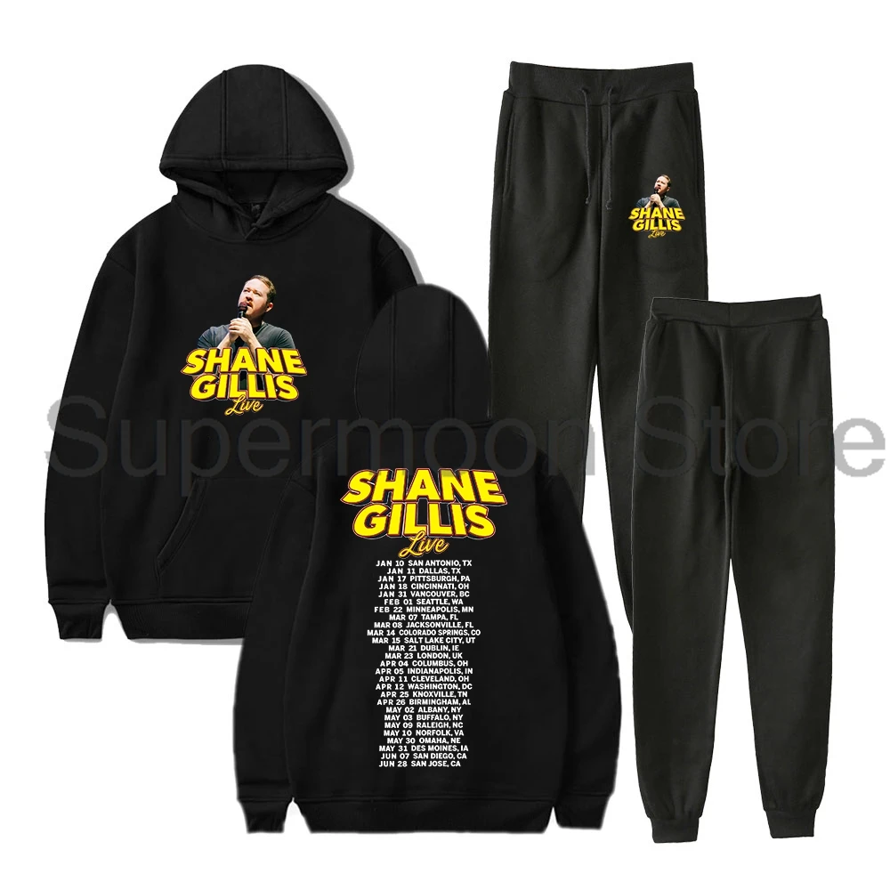 Shane Gillis Live 2025 Hoodies Jogger Pants Two Piece Set Sweatshirts+Sweatpants Women Men Trendy Outfit Sets
Shane Gillis Live 2025 Hoodies Jogger Pants Two Piece Set Sweatshirts+Sweatpants Women Men Trendy Outfit Sets