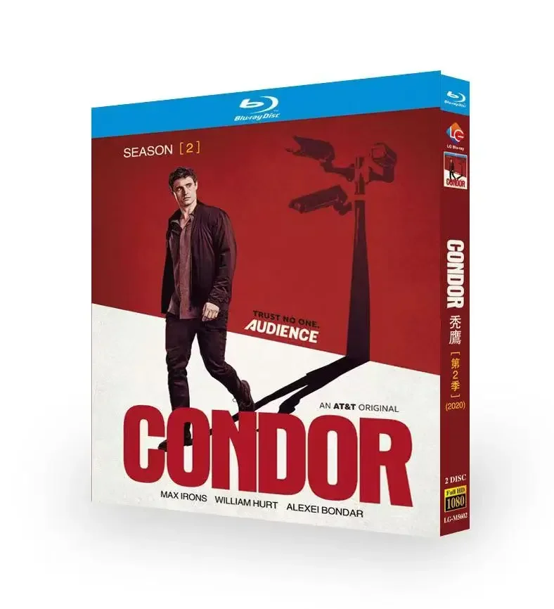 Кондор: Сезон 2, 2020, Blu-ray BD диски
Кондор: Сезон 2, 2020, Blu-ray BD диски