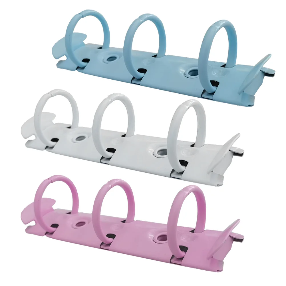 3pcs of One Set Metal Clip 3-hole Manual Binder Simple O-type Clip Binder Metal for Home Office School Supply (Random Color TR89
3pcs of One Set Metal Clip 3-hole Manual Binder Simple O-type Clip Binder Metal for Home Office School Supply (Random Color TR89