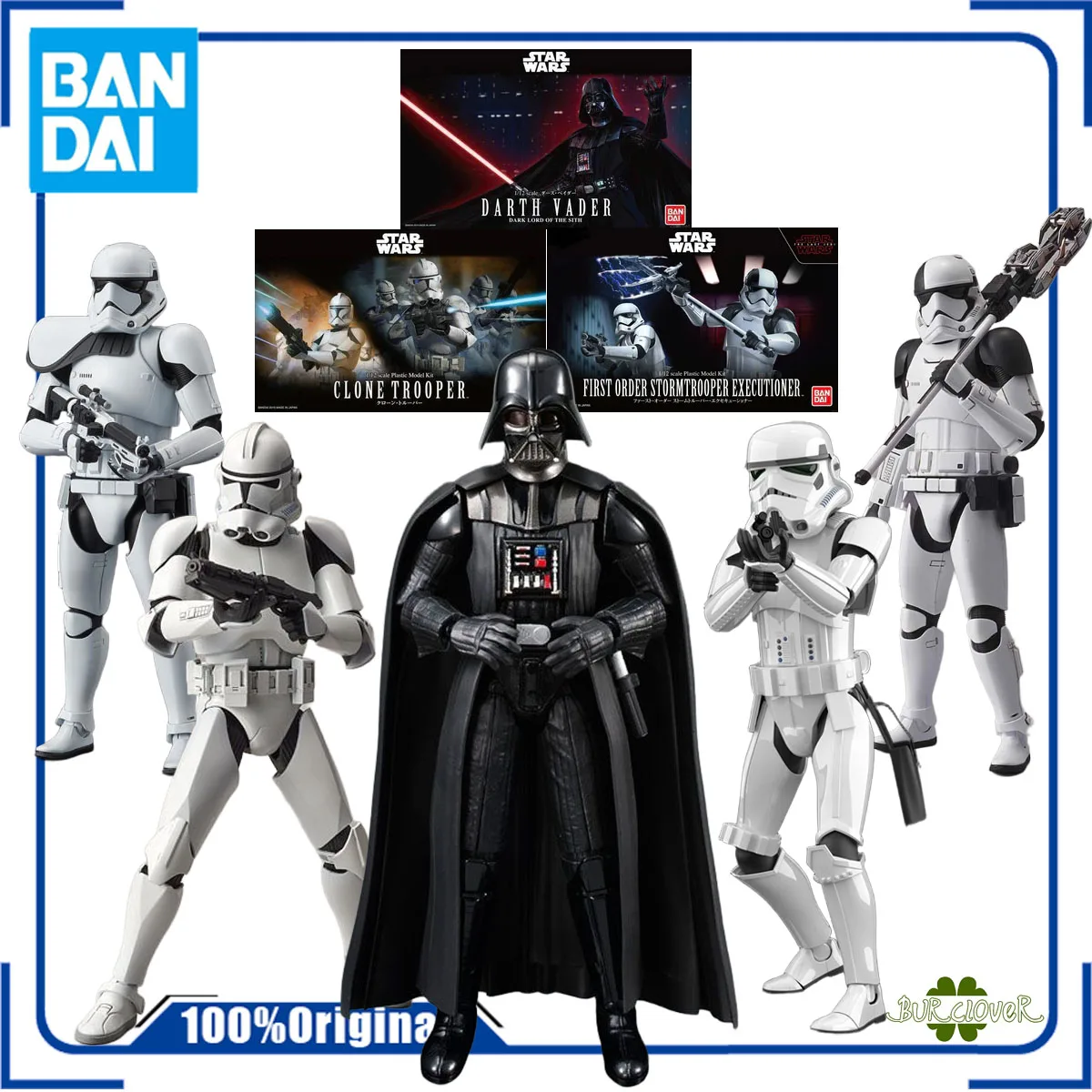 Bandai Original STAR WARS ASSEMBLED CHARACTER SERIES 1/12 DARTH VADER Anime Action Figure Assembly Model Toys Collectible
Bandai Original STAR WARS ASSEMBLED CHARACTER SERIES 1/12 DARTH VADER Anime Action Figure Assembly Model Toys Collectible