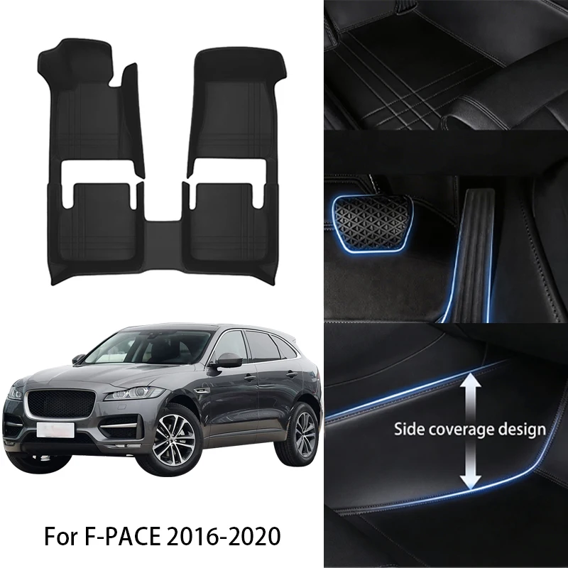 Комплект автомобильных ковриков из искусственной кожи на заказ для Jaguar F-PACE F-TYPE 2013, 2016, 2019, 2021 годов выпуска. Роскошный полный комплект аксессуаров для интерьера автомобиля.
Комплект автомобильных ковриков из искусственной кожи на заказ для Jaguar F-PACE F-TYPE 2013, 2016, 2019, 2021 годов выпуска. Роскошный полный комплект аксессуаров для интерьера автомобиля.