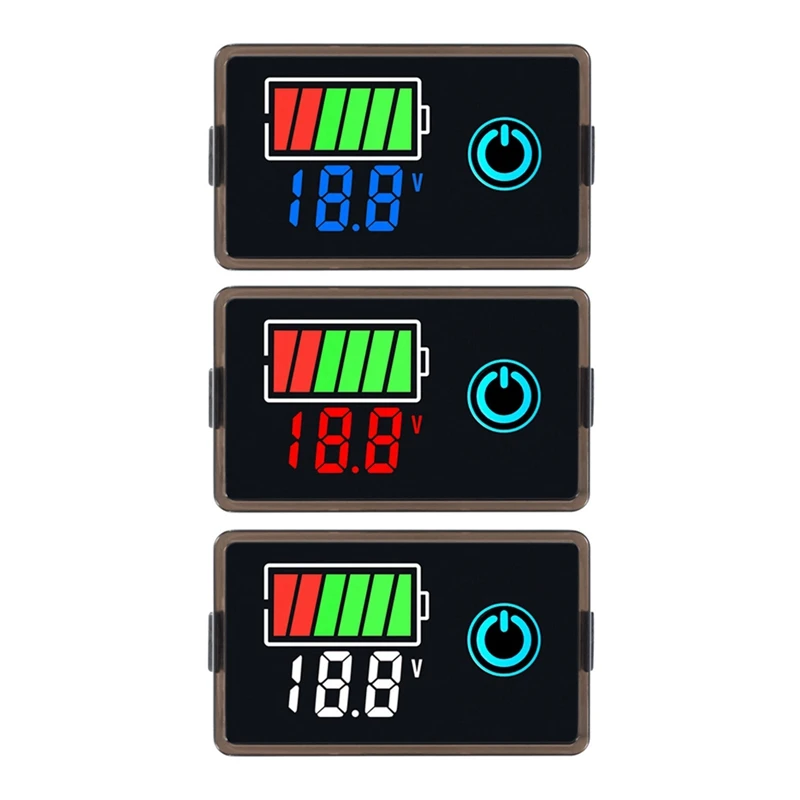A35Q-DC 8-100V Digital Voltage Power Indicator For Lead-Acid Lithium Battery 12V/24V/36V/48V Two-Wire Anti Reverse Switch
A35Q-DC 8-100V Digital Voltage Power Indicator For Lead-Acid Lithium Battery 12V/24V/36V/48V Two-Wire Anti Reverse Switch