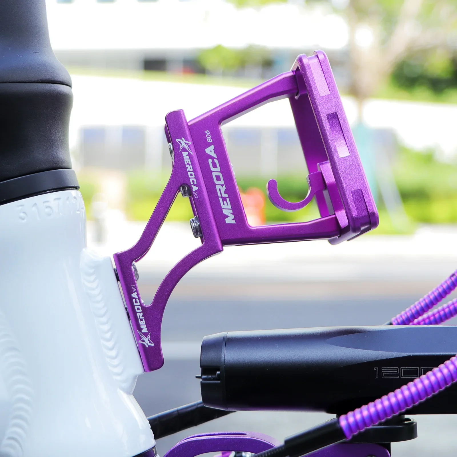 MEROCA Three-Hole Front Rack, For Brompton Folding Bike Aluminum Alloy Front Rack Mount, Portable Handheld Version Cycling Parts
MEROCA Three-Hole Front Rack, For Brompton Folding Bike Aluminum Alloy Front Rack Mount, Portable Handheld Version Cycling Parts