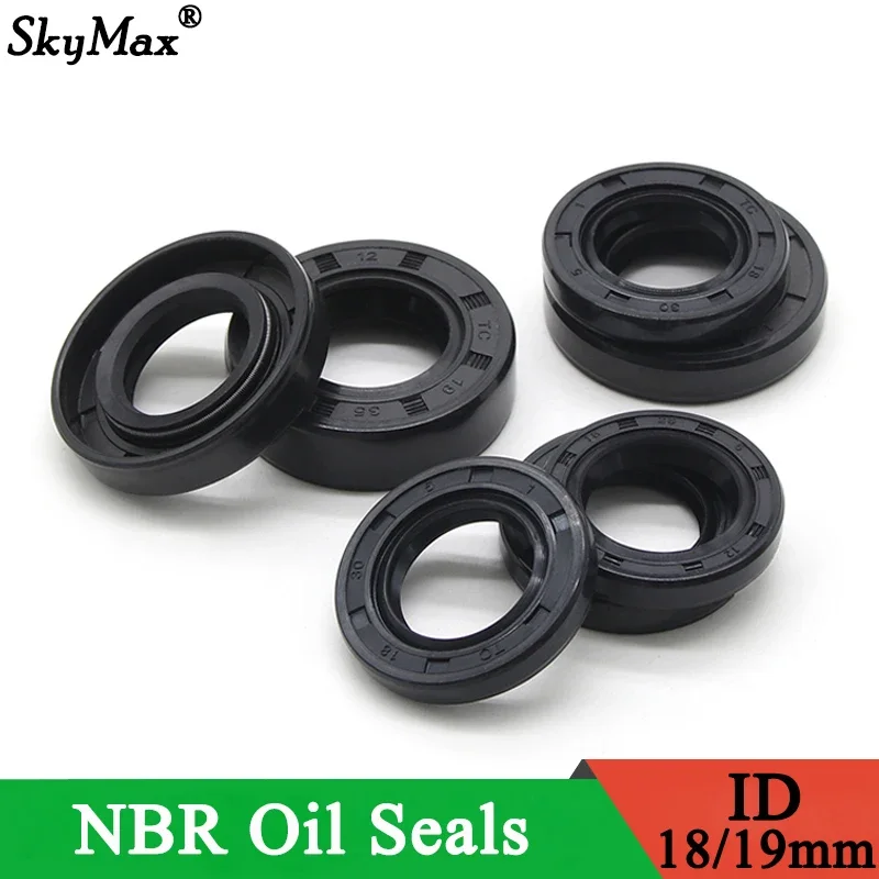 2/5/10pcs ID 18/19mm NBR Oil Seal TC-18/19*28/30/32/35/40/42/45/47*5/6/7/8mm Nitrile Rubber Shaft Double Lip Oil Seals
2/5/10pcs ID 18/19mm NBR Oil Seal TC-18/19*28/30/32/35/40/42/45/47*5/6/7/8mm Nitrile Rubber Shaft Double Lip Oil Seals