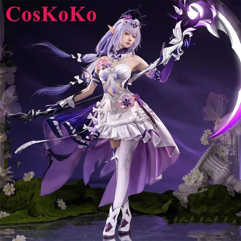 CosKoKo Castorice Косплей Игра Honkai: Star Rail Костюм Элегантное великолепное боевое платье Одежда для ролевых игр на Хэллоуин S-XL
CosKoKo Castorice Косплей Игра Honkai: Star Rail Костюм Элегантное великолепное боевое платье Одежда для ролевых игр на Хэллоуин S-XL