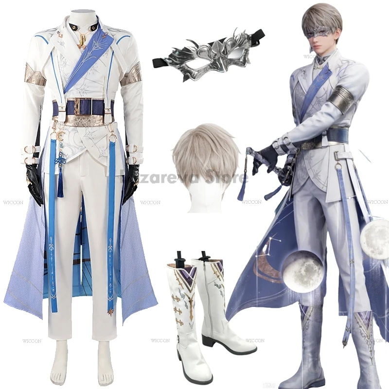 Love and Deepspace Xavier Lumiere Outfits Cosplay Boots Mask Costume Anime Game Cosplay Clothes Halloween Mens Couple Suit
Love and Deepspace Xavier Lumiere Outfits Cosplay Boots Mask Costume Anime Game Cosplay Clothes Halloween Mens Couple Suit