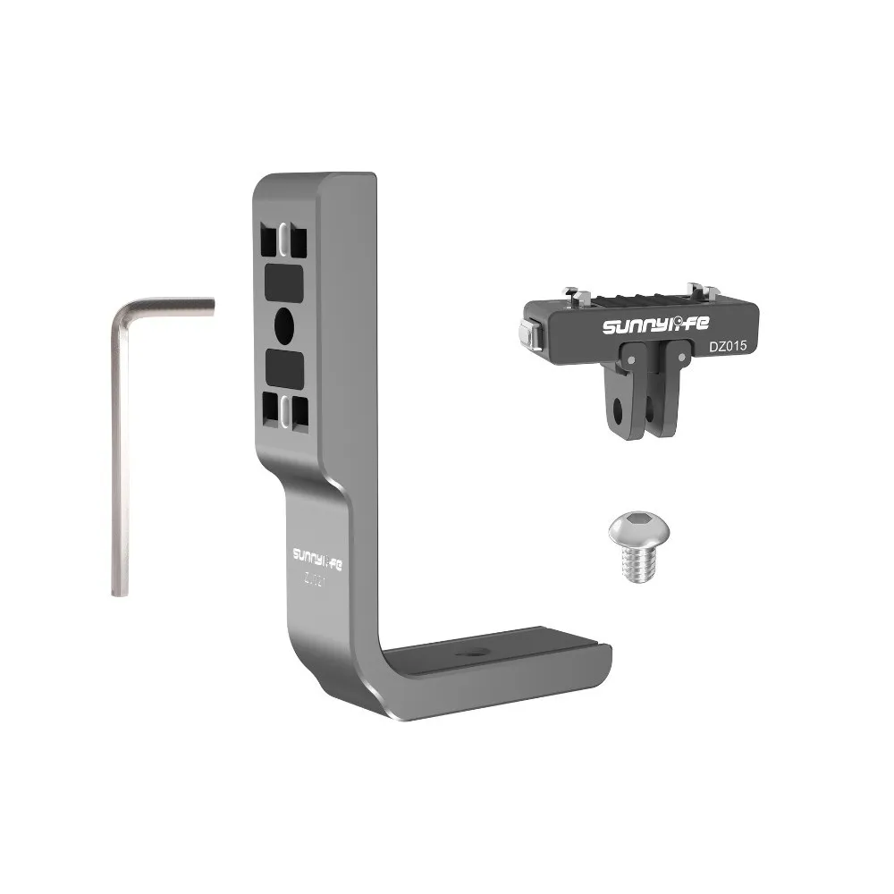 Quick Release Horizontal Vertical Mount Adapter L-Shaped with Magnetic Adapter Extension Holder Bracket Base for Insta360 X5/X4
Quick Release Horizontal Vertical Mount Adapter L-Shaped with Magnetic Adapter Extension Holder Bracket Base for Insta360 X5/X4