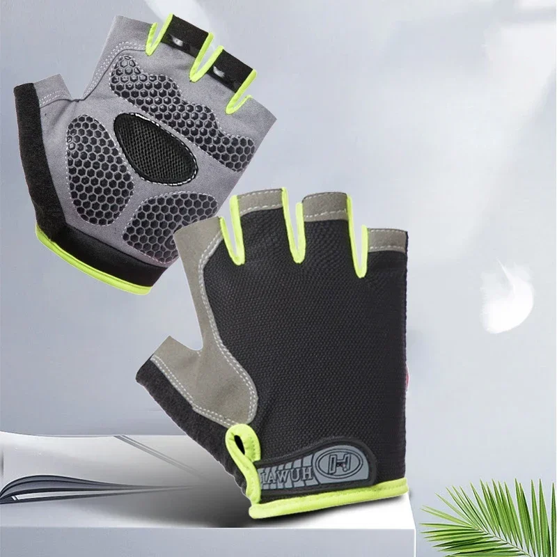 Unisex Half Finger Gloves Cycling Breathable Anti-slip Outdoor Road Bike Biking Gloves Gym Sport Training Gloves
Unisex Half Finger Gloves Cycling Breathable Anti-slip Outdoor Road Bike Biking Gloves Gym Sport Training Gloves