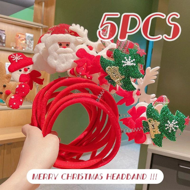 1/5Pcs 2025 Christmas Headband 3D Snowman Elk Santa Cartoon Cute Hairband Fashion Cute Hair Accessories For Women Kids Children
1/5Pcs 2025 Christmas Headband 3D Snowman Elk Santa Cartoon Cute Hairband Fashion Cute Hair Accessories For Women Kids Children