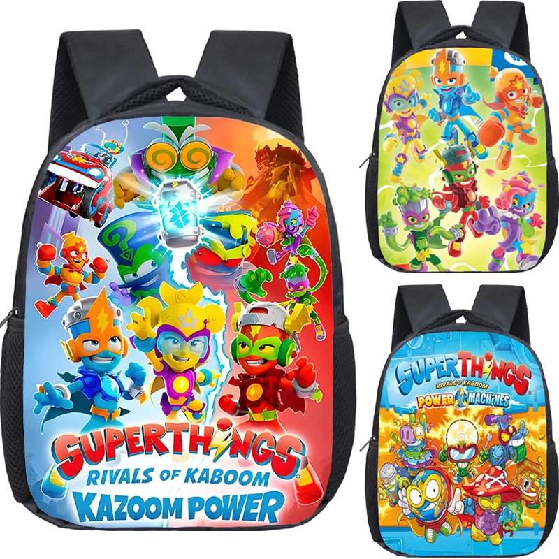 SuperThings Print Kids Backpack Kindergarten Schoolbag Cartoon Game Waterproof Backpack for Boys Girls Anime Bookbags Best Gift
SuperThings Print Kids Backpack Kindergarten Schoolbag Cartoon Game Waterproof Backpack for Boys Girls Anime Bookbags Best Gift