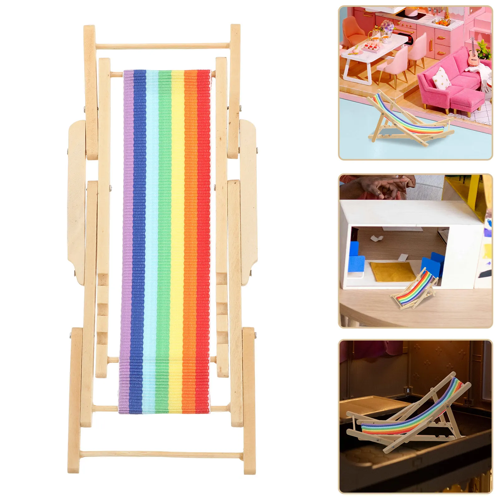 Miniature Folding Beach Chair Detailed 112 Scale Dollhouse Furniture Micro Landscape Mini Beach Chair Ornament
Miniature Folding Beach Chair Detailed 112 Scale Dollhouse Furniture Micro Landscape Mini Beach Chair Ornament