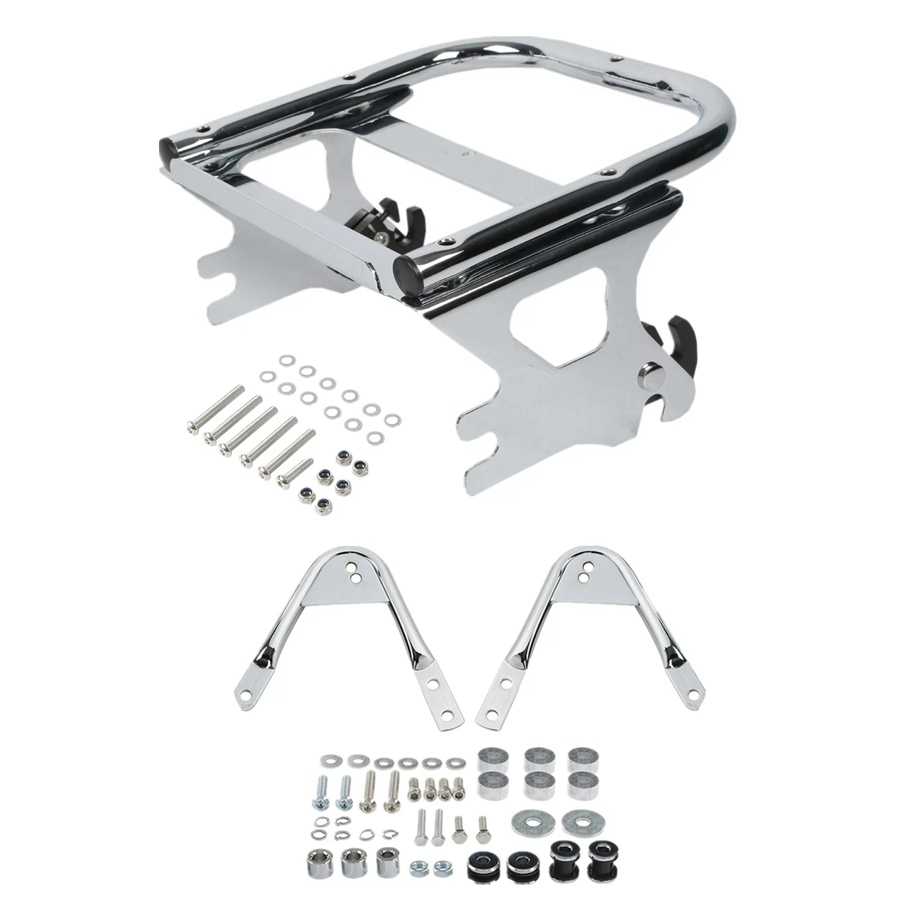 Мотоциклетный комплект стыковочного оборудования для багажника для Harley Touring Road King Electra Glide 1997-2008 гг.
Мотоциклетный комплект стыковочного оборудования для багажника для Harley Touring Road King Electra Glide 1997-2008 гг.